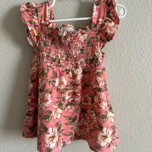 Toddler floral shirt
